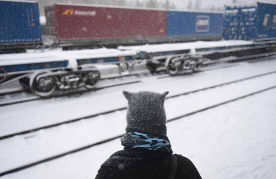 Russia Weather Snowfall