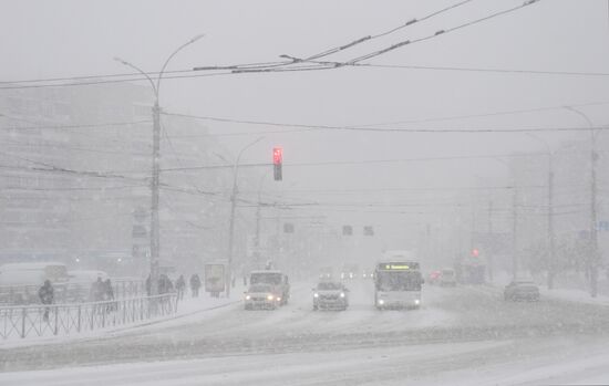 Russia Weather Snowfall
