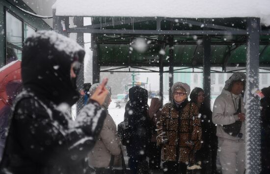 Russia Weather Snowfall