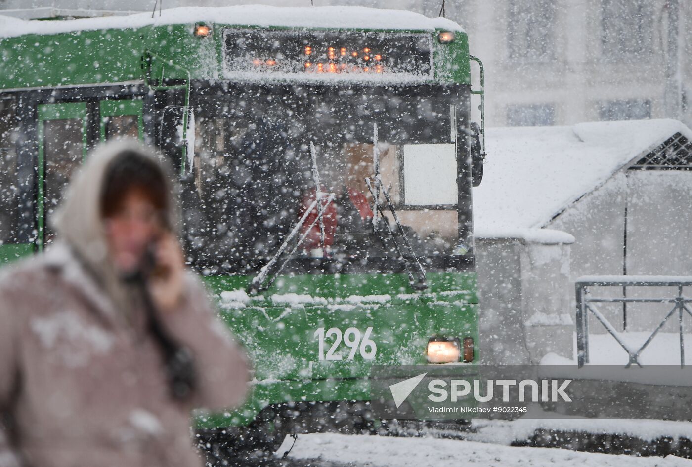 Russia Weather Snowfall