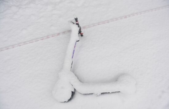 Russia Weather Snowfall