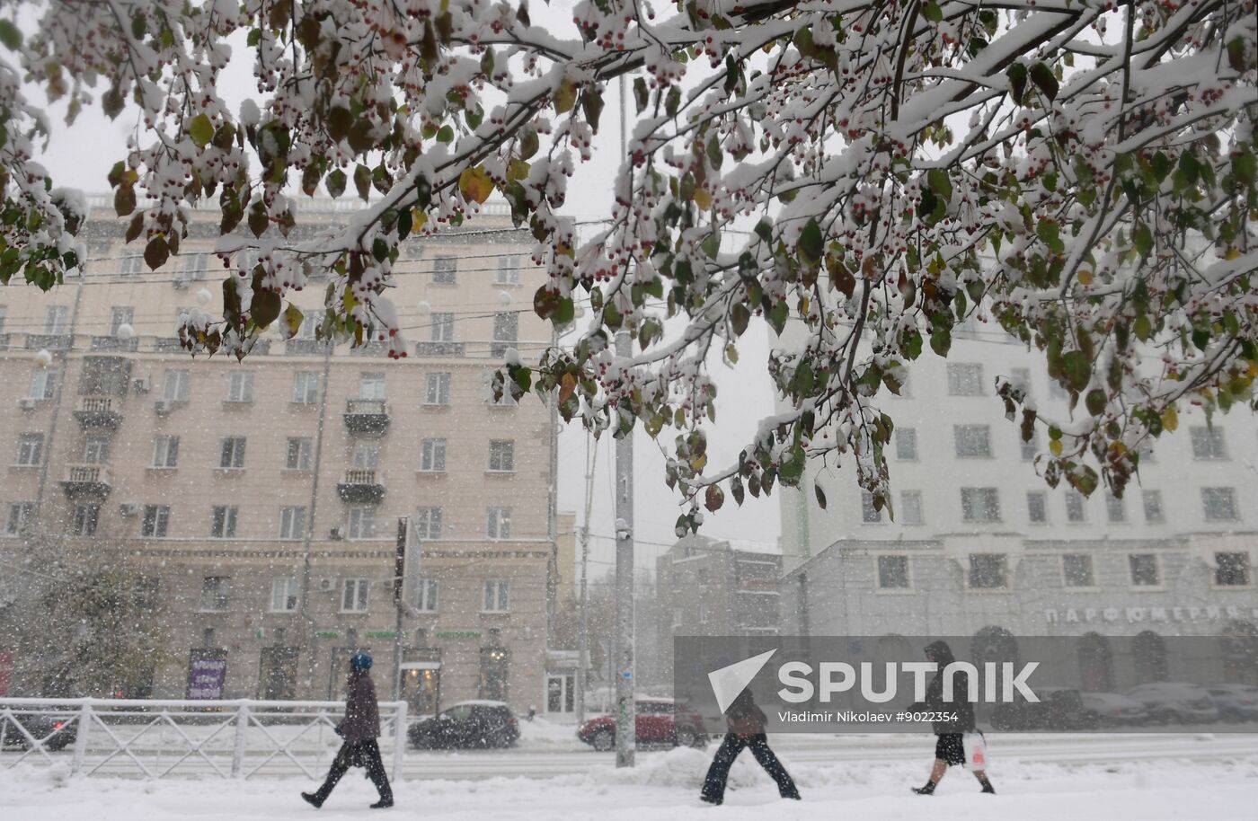 Russia Weather Snowfall