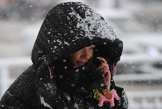 Russia Weather Snowfall