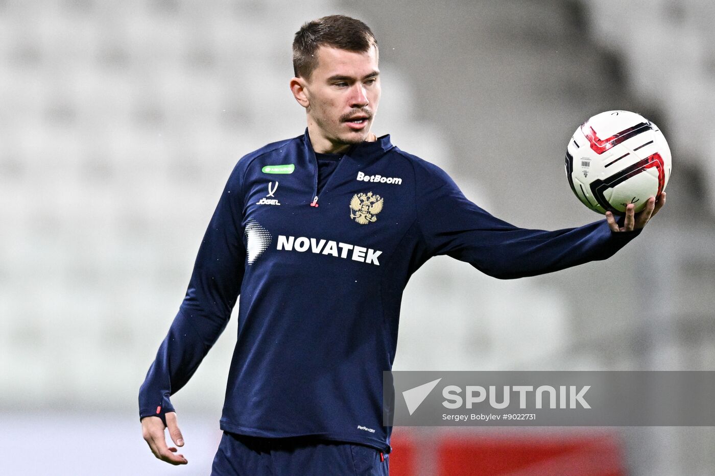 Russia Soccer Friendly Russia Training