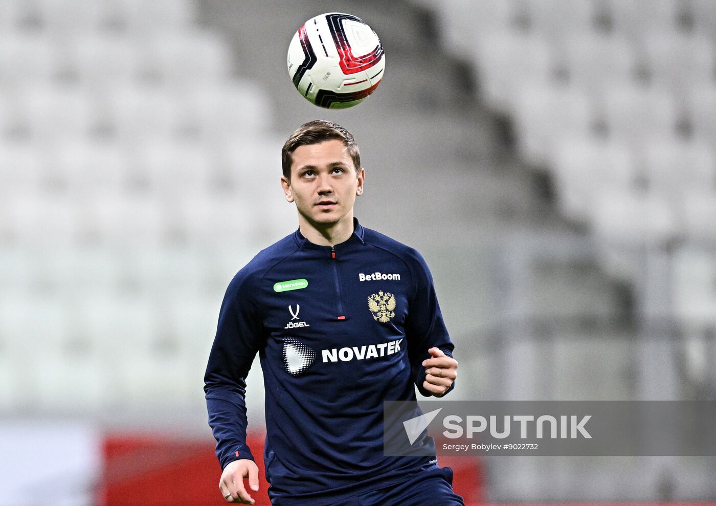 Russia Soccer Friendly Russia Training