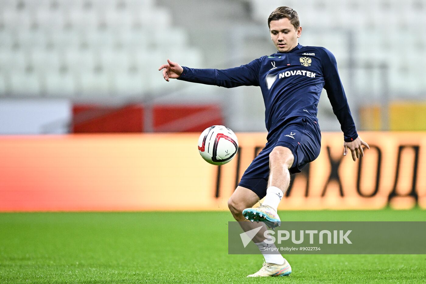Russia Soccer Friendly Russia Training