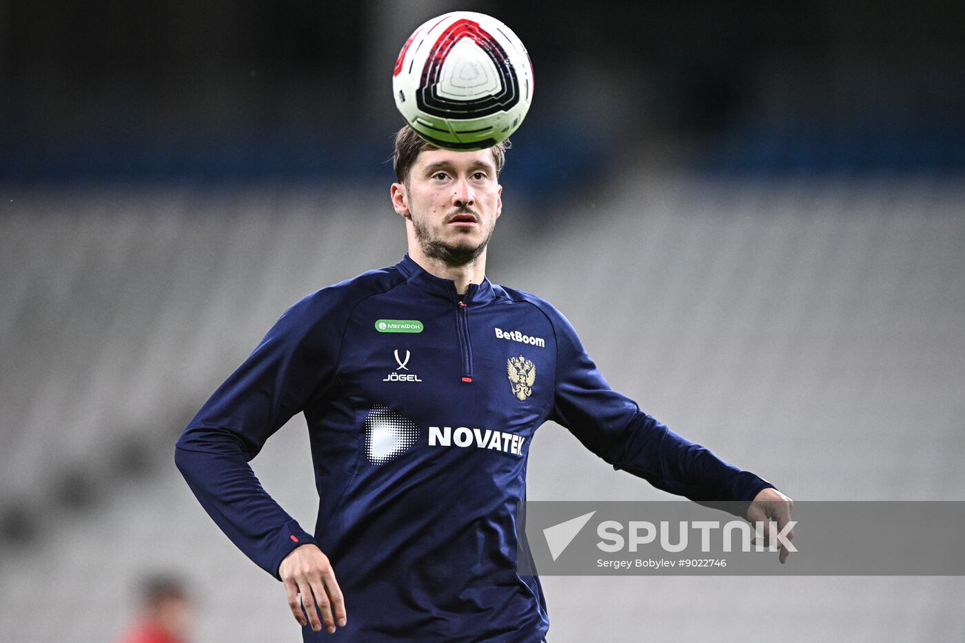 Russia Soccer Friendly Russia Training