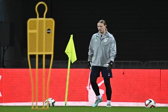 Russia Soccer Friendly Russia Training