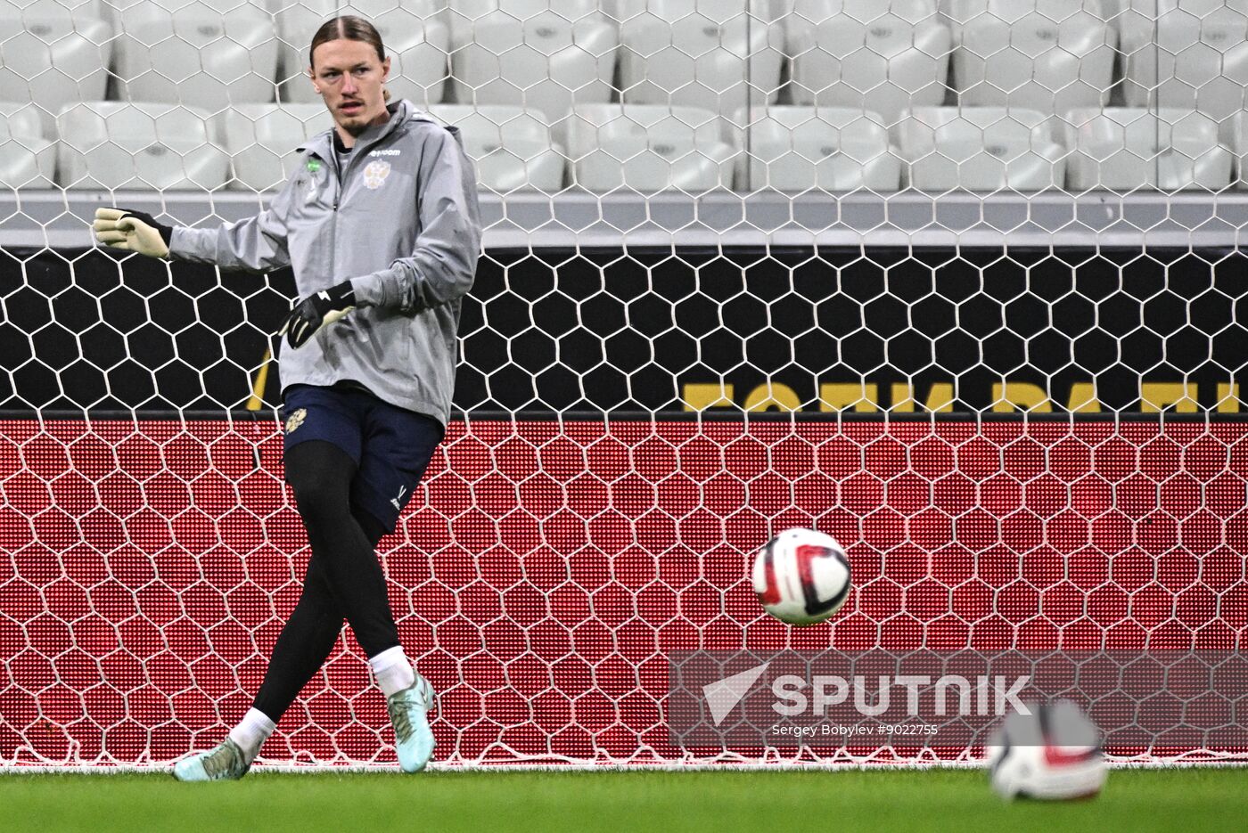 Russia Soccer Friendly Russia Training