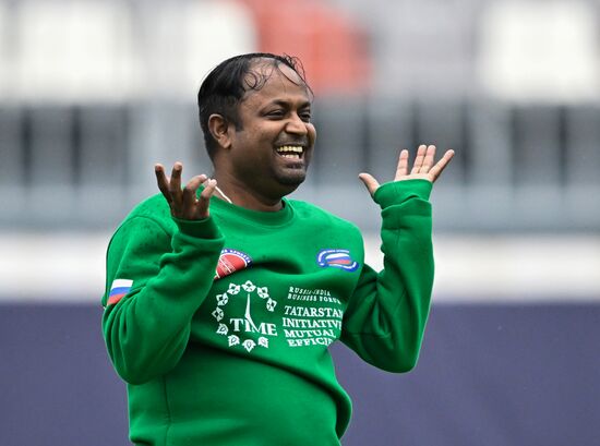Russia Cricket Friendly India  - Russia