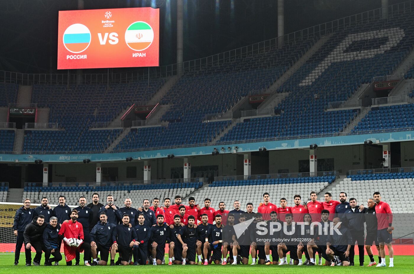 Russia Soccer Friendly Russia Training