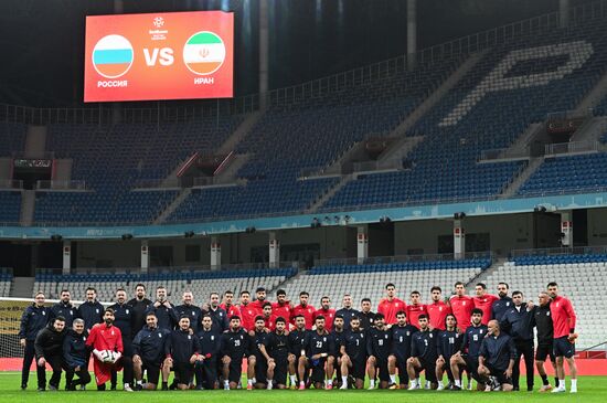 Russia Soccer Friendly Russia Training