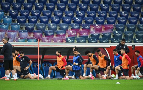 Russia Soccer Friendly Russia Training