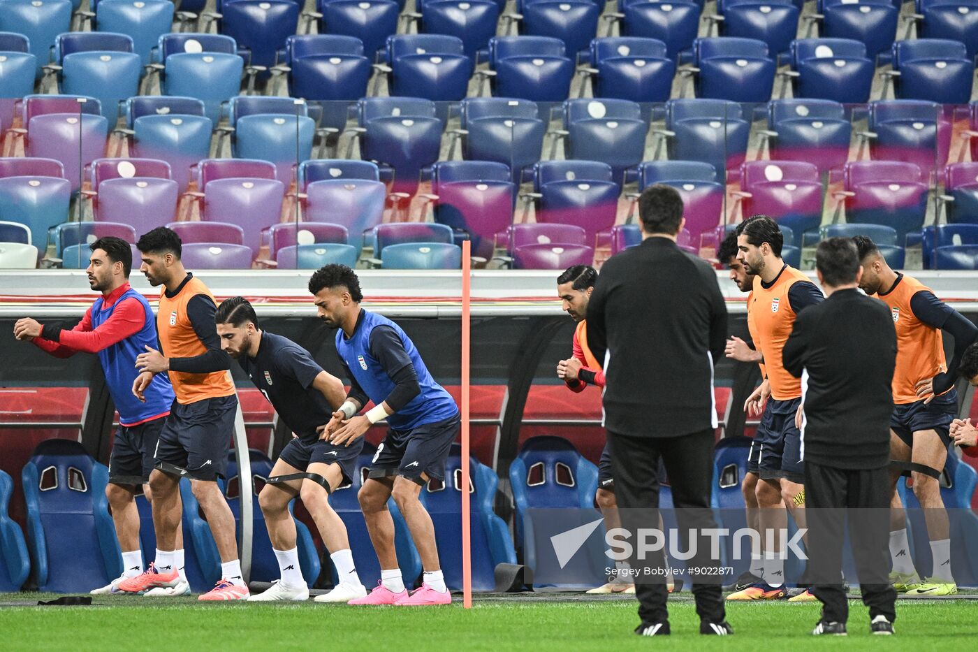 Russia Soccer Friendly Russia Training