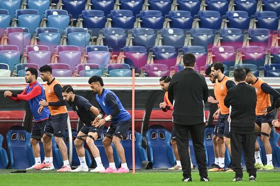 Russia Soccer Friendly Russia Training