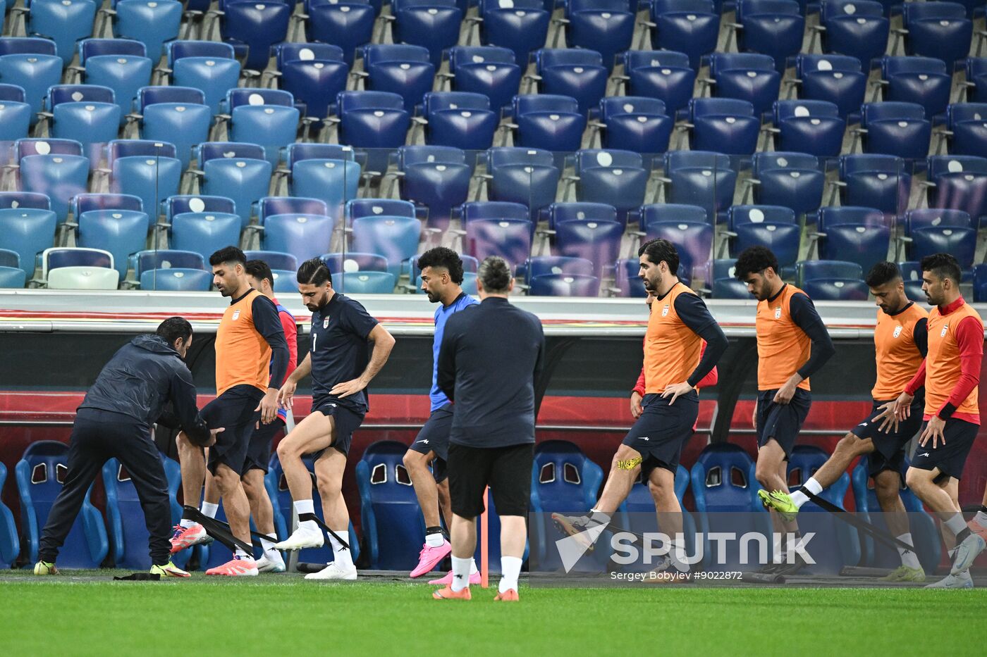 Russia Soccer Friendly Russia Training