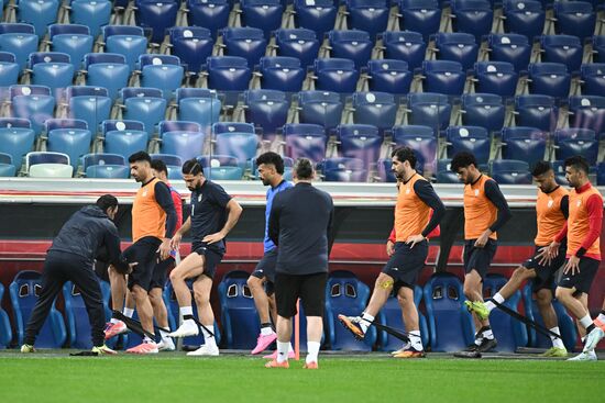 Russia Soccer Friendly Russia Training