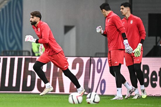 Russia Soccer Friendly Russia Training