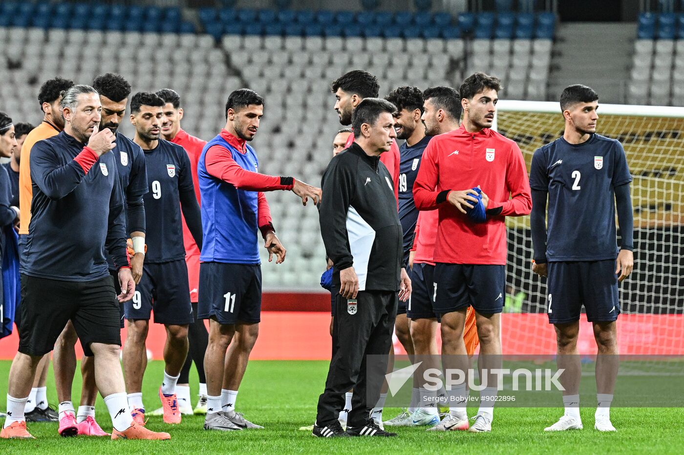 Russia Soccer Friendly Russia Training