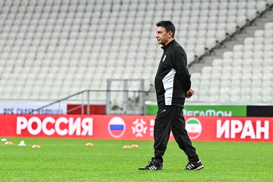 Russia Soccer Friendly Russia Training