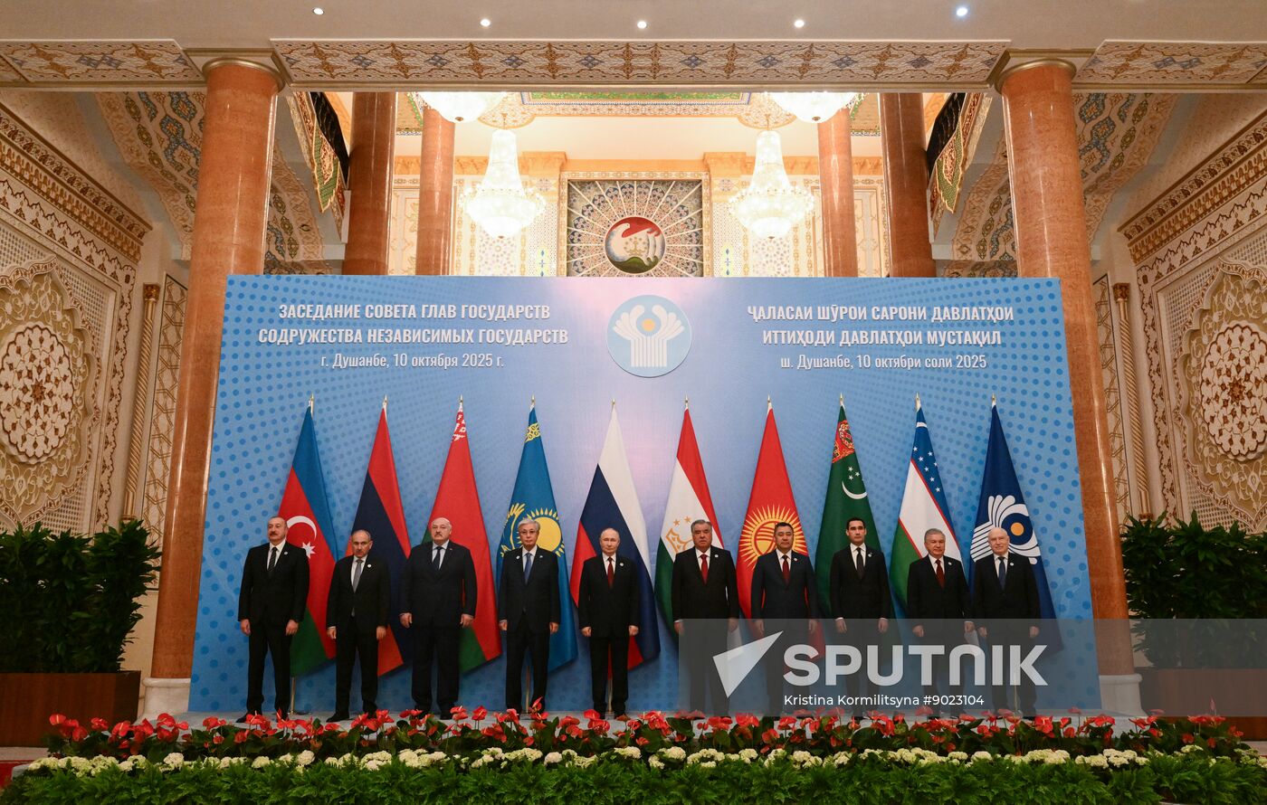 Tajikistan CIS Heads of State Council