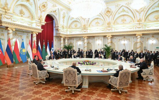 Tajikistan CIS Heads of State Council
