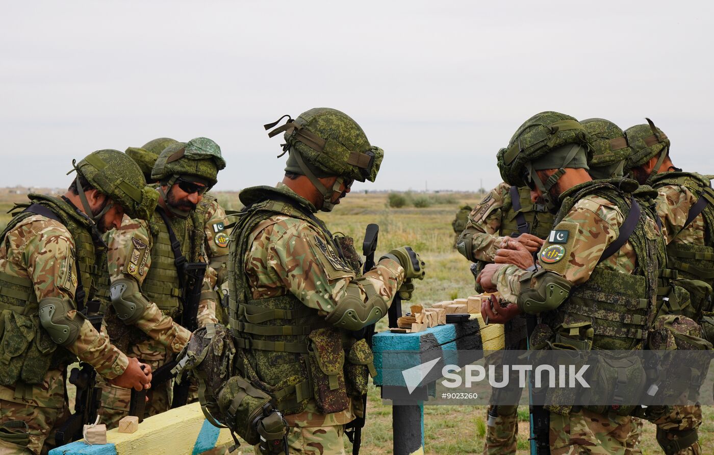 Russia Pakistan Anti-Terrorism Drills