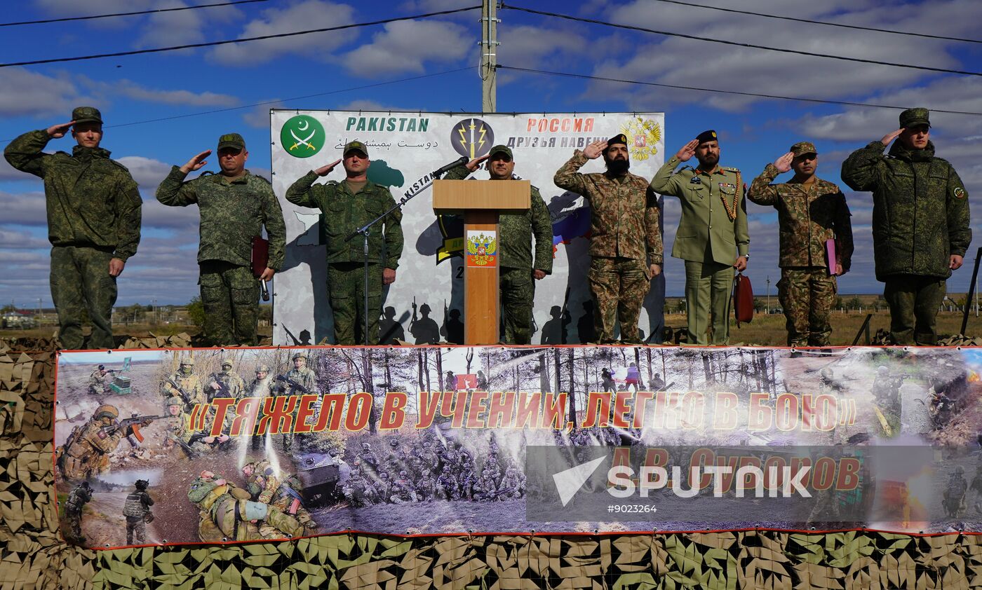 Russia Pakistan Anti-Terrorism Drills