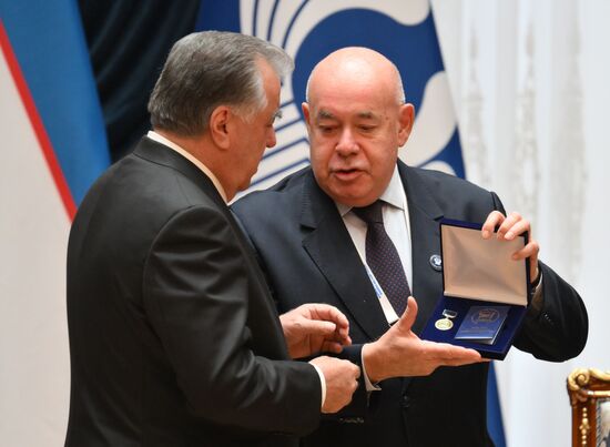 Tajikistan CIS Heads of State Council