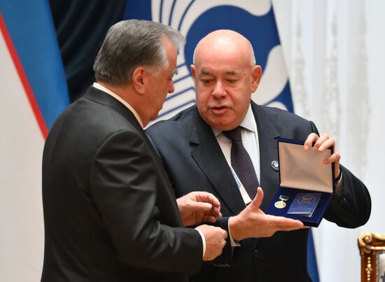 Tajikistan CIS Heads of State Council