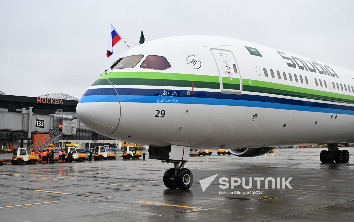 Russia Saudi Arabia Air Traffic