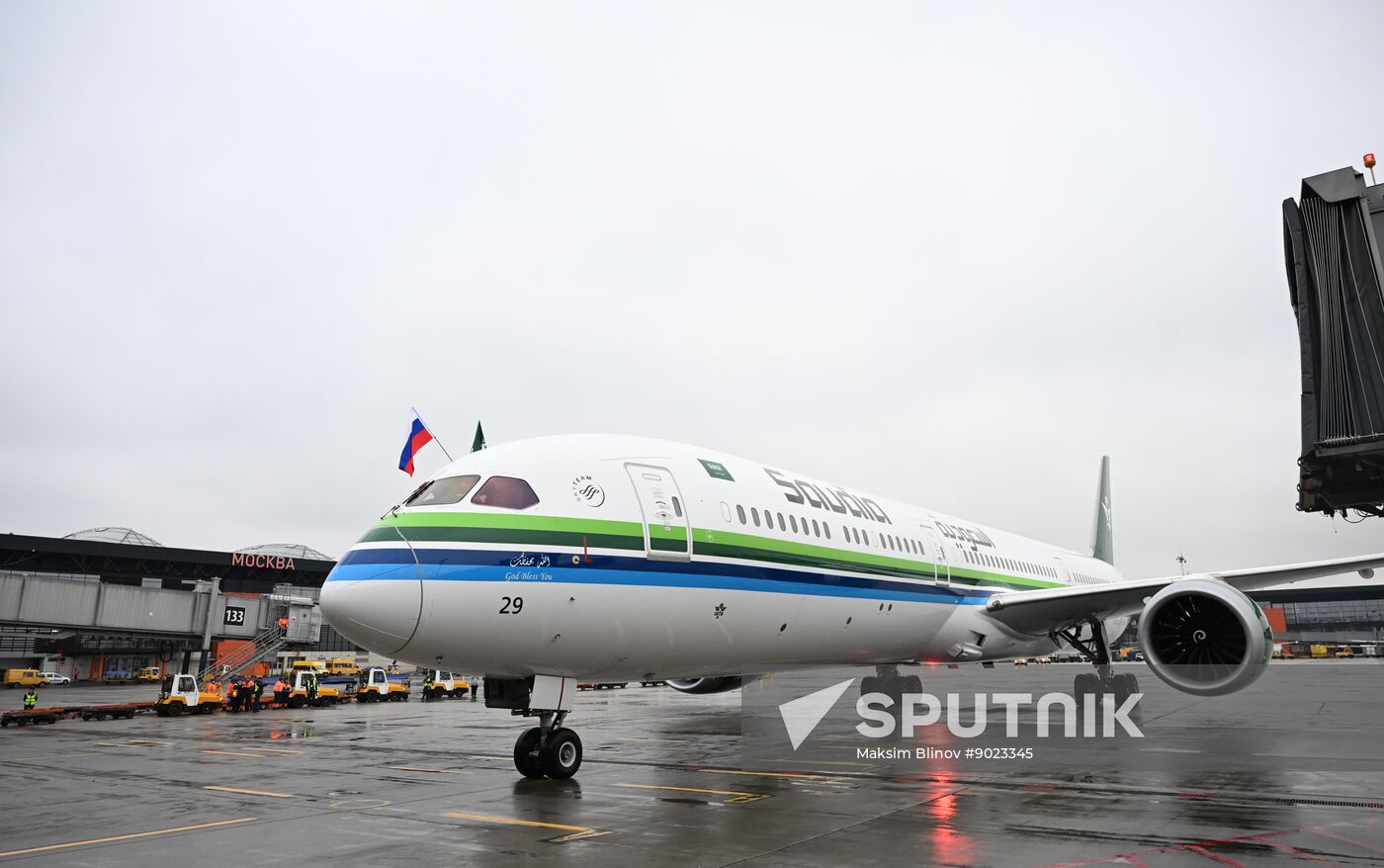 Russia Saudi Arabia Air Traffic
