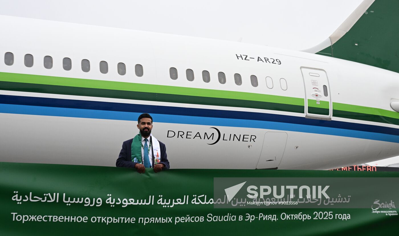 Russia Saudi Arabia Air Traffic