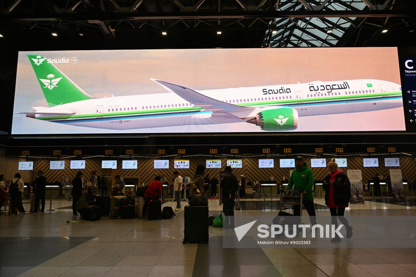 Russia Saudi Arabia Air Traffic