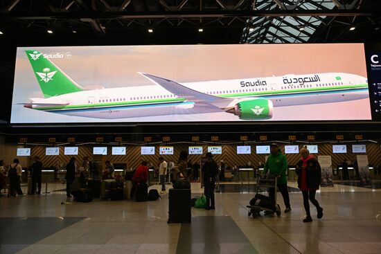 Russia Saudi Arabia Air Traffic