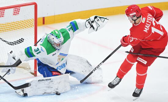 Russia Ice Hockey Kontinental League Spartak - Salavat Yulaev