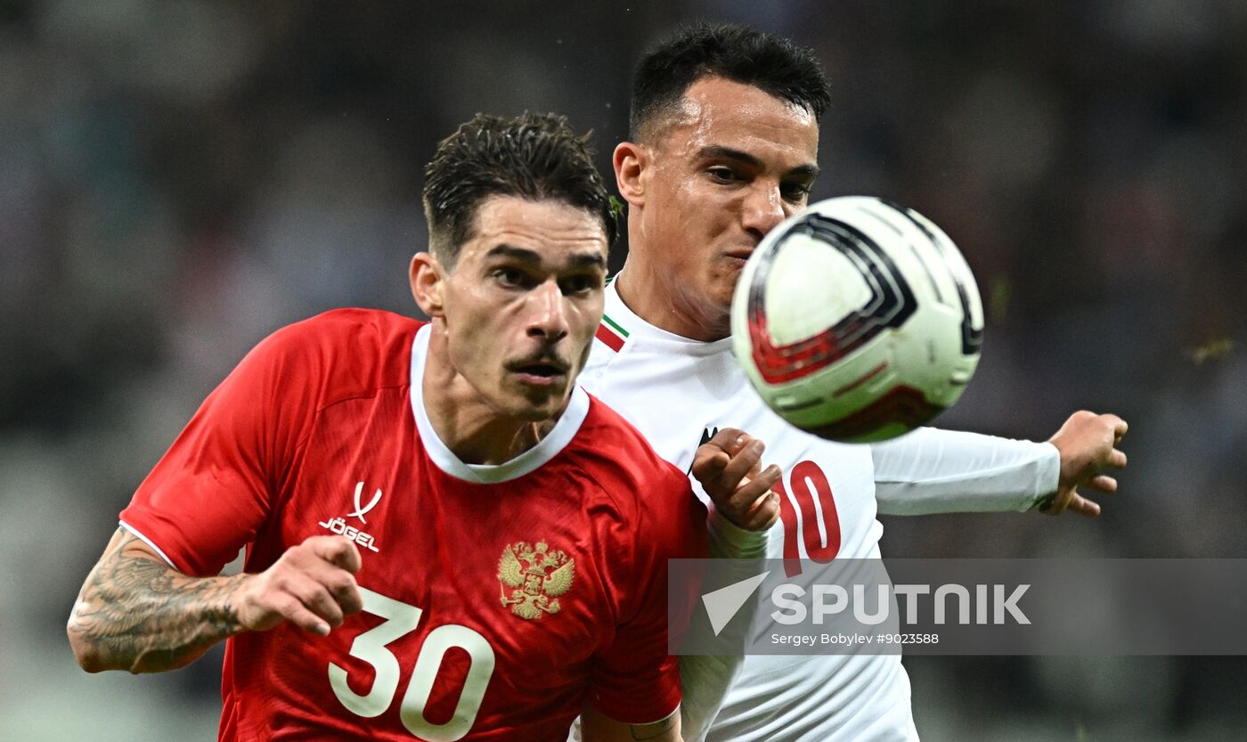 Russia Soccer Friendly Russia - Iran