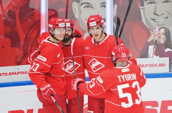 Russia Ice Hockey Kontinental League Spartak - Salavat Yulaev