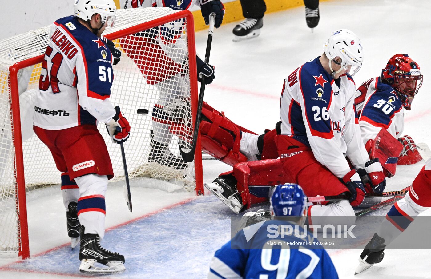 Russia Ice Hockey Kontinental League Dynamo - CSKA
