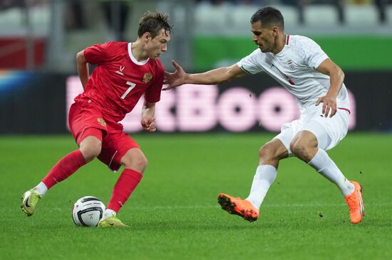 Russia Soccer Friendly Russia - Iran