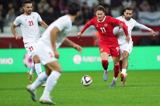 Russia Soccer Friendly Russia - Iran