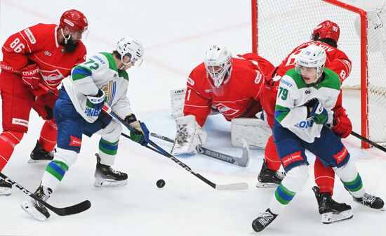 Russia Ice Hockey Kontinental League Spartak - Salavat Yulaev