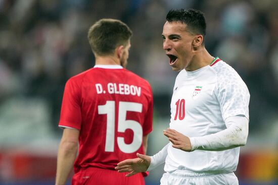 Russia Soccer Friendly Russia - Iran