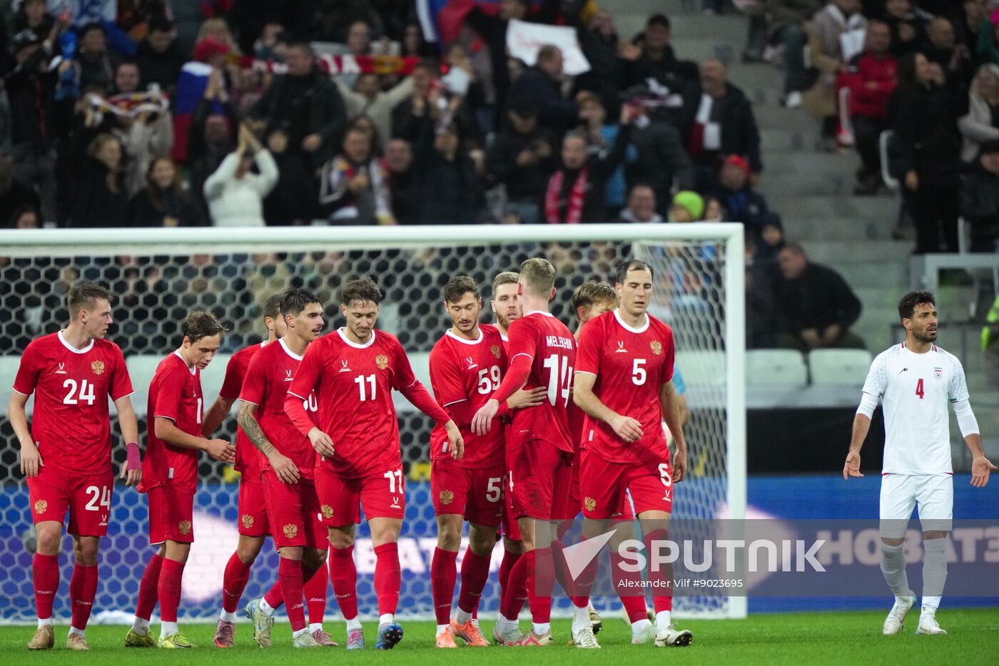 Russia Soccer Friendly Russia - Iran