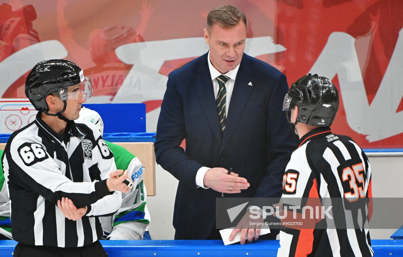 Russia Ice Hockey Kontinental League Spartak - Salavat Yulaev