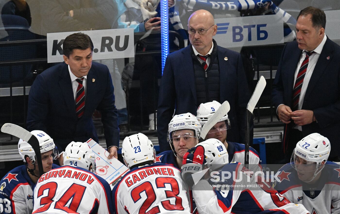 Russia Ice Hockey Kontinental League Dynamo - CSKA