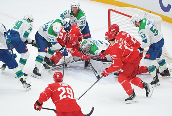 Russia Ice Hockey Kontinental League Spartak - Salavat Yulaev