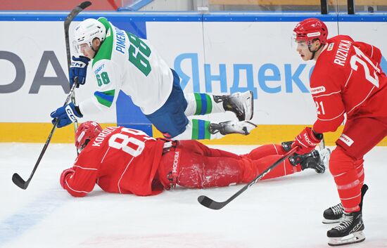 Russia Ice Hockey Kontinental League Spartak - Salavat Yulaev