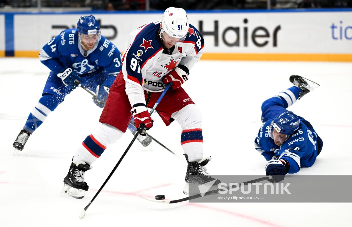 Russia Ice Hockey Kontinental League Dynamo - CSKA