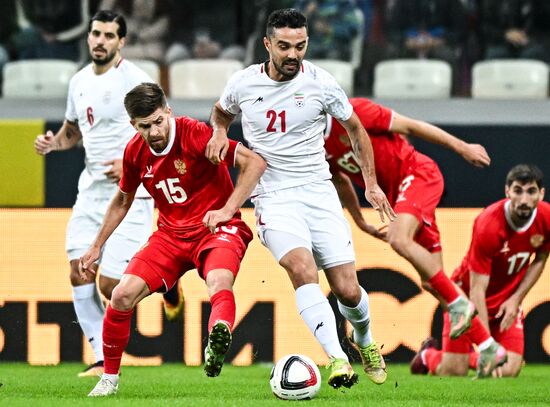 Russia Soccer Friendly Russia - Iran